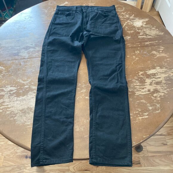 Levi's 508 Men's Black Jeans 30x32 - Picture 2 of 3